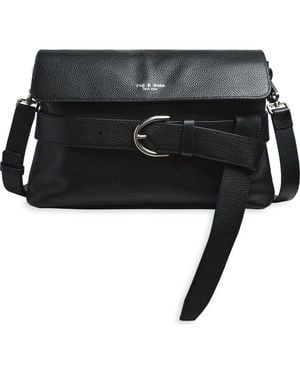 Rag & Bone Lexington Leather Crossbody Bag - Black