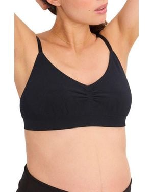 Hatch Collection The All-Tri Maternity/Nursing Bra - Black