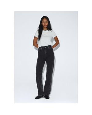 Dr. Denim Echo High Straight Jeans - Blue