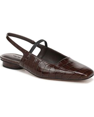 Vince Venice Slingback Flat - Brown