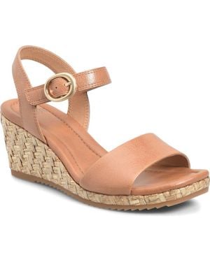 Söfft Inez Wedge Sandal - Brown