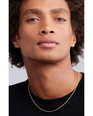 Lagos 18K Popcorn Caviar Chain Necklace - Black