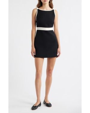 LoveShackFancy Catrice Sleeveless Minidress - Black