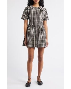 Damson Madder Miley Shirtdress - Black