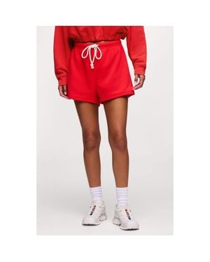 nuuds French Terry Shorts - Red