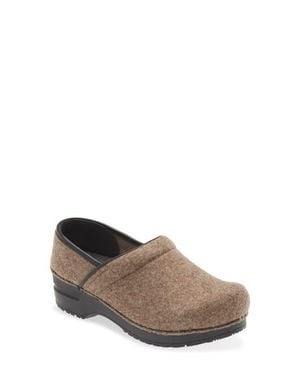 Sanita Ava Wool Clog - Brown