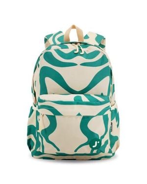 J World Oz 17 Daily Backpack For School And Travel - Green