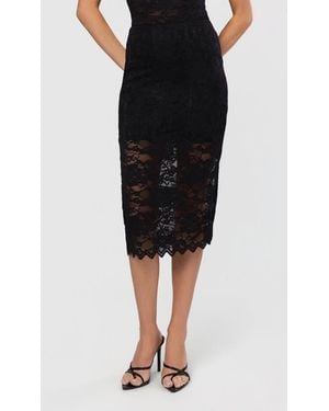 Generation Love Kiera Lace Skirt - Black