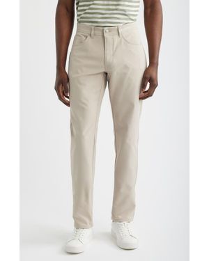 Scott Barber Sonoma Twill Five-Pocket Pants - White