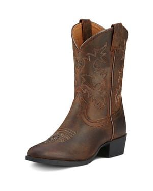 Ariat Kids' Heritage Western Boot - Brown