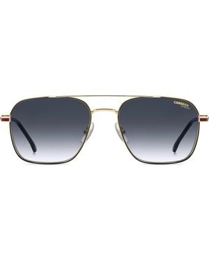 Carrera 57Mm Gradient Oversize Aviator Sunglasses - Blue