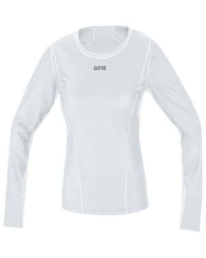 Gore Wear Windstopper Base Layer Thermo Long-Sleeve Shirt - White