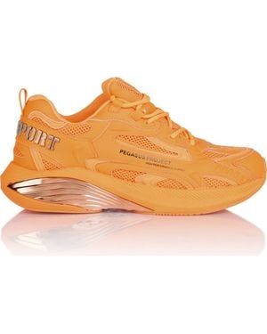 Philipp Plein Sneakers Pegasus Project - Orange