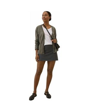 Pact On The Go-To Pocket Skort Made With Organic Cotton - Blue