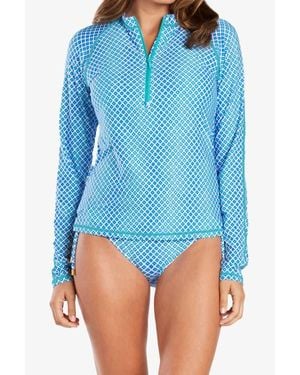 Helen Jon Sun Shirt Upf 50 - Blue