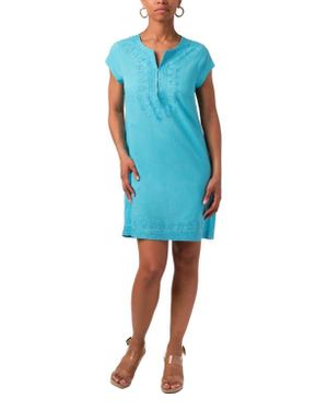 Calypso St. Barth Rowena Tunic - Blue