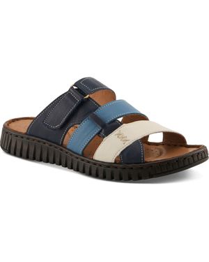 Spring Step Olly Slide Sandal - Blue