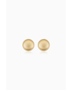Oradina 14K Buttoned Up Stud Earrings - Multicolor
