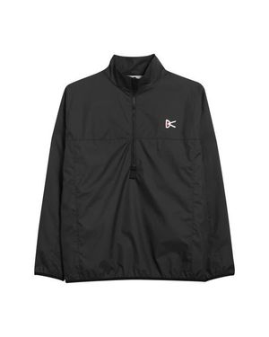 District Vision Theo Waterproof Half Zip Jacket - Black