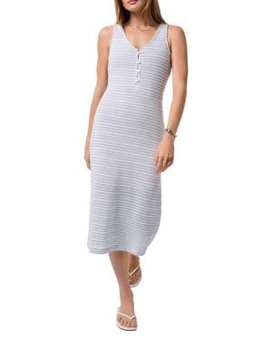 Travis Mathew Beach Club Cover-Up Midi Dress - Multicolor