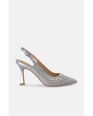 Alma En Pena. High Heeled Shoe - White