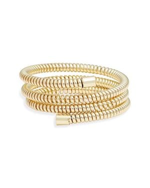 Nordstrom Coil Wrap Omega Bracelet - Metallic