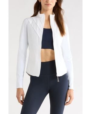 Zella Tiebreaker Performance Hybrid Jacket - Blue