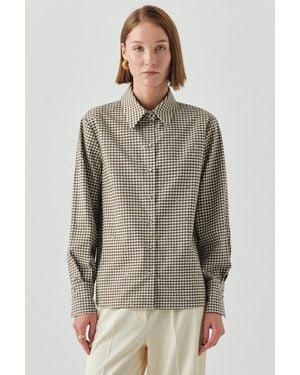 Exquise Jamie Plaid Shirt - Gray