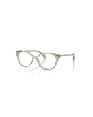 Ralph 55Mm Rectangle Optical Glasses - Green