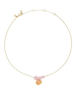 Kate Spade Tulip Cluster Pendant Necklace - Metallic