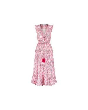 MER ST BARTH Giselle Maxi Dress - Pink