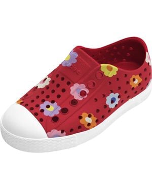 Native Shoes Jefferson Water Friendly Perforated Slip-On - Red