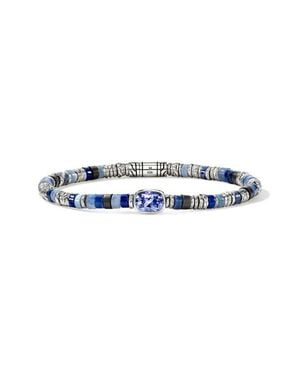 John Hardy Heishi Bracelet - Blue