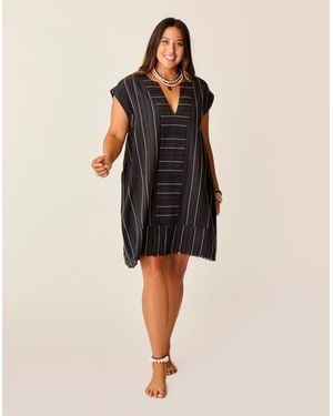 Carve Designs Zuma Stitched Coverup - Black