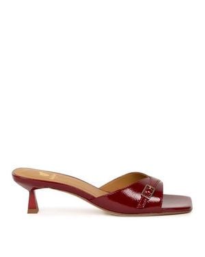 Bobbies June Heeled Sandals - Red