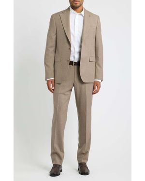Jack Victor Mason Wool & Cashmere Suit - Natural