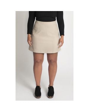 Aam The Label The Cord Mini Skirt - Natural