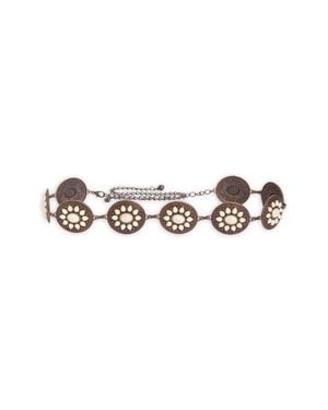 BP. Floral Metal Belt - Multicolor
