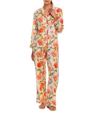 The Lazy Poet Emma Cotton Pajamas - Natural