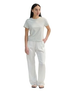 ALMINA CONCEPT Short Sleeve Tee - White