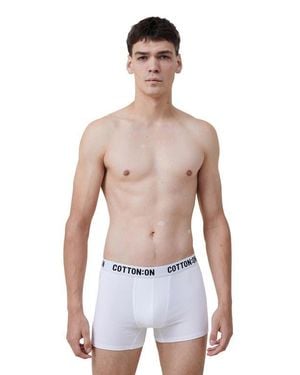 Cotton On Organic Cotton Trunks - White