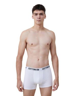 Cotton On Organic Cotton Trunks - White