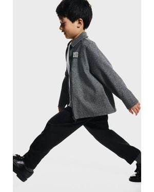 H&M Crease-Leg Sweatpants - Gray