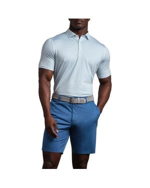 Rhone Drive Time Performance Polo - Blue