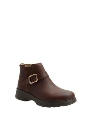 Alegria By Pg Lite Jerica Platform Bootie - Brown
