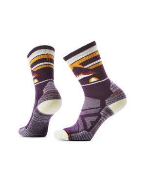Smartwool Mountain Moon Hike Light Cushion Crew Socks - Multicolor