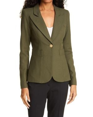 Smythe Classic Duchess Blazer - Green