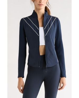 Zella Tiebreaker Hybrid Jacket - Blue