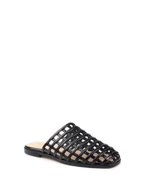 Zigi Shiraz Faux Leather Mule - Black