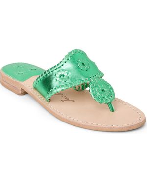 Jack Rogers Jacks Flat Sandal - Green